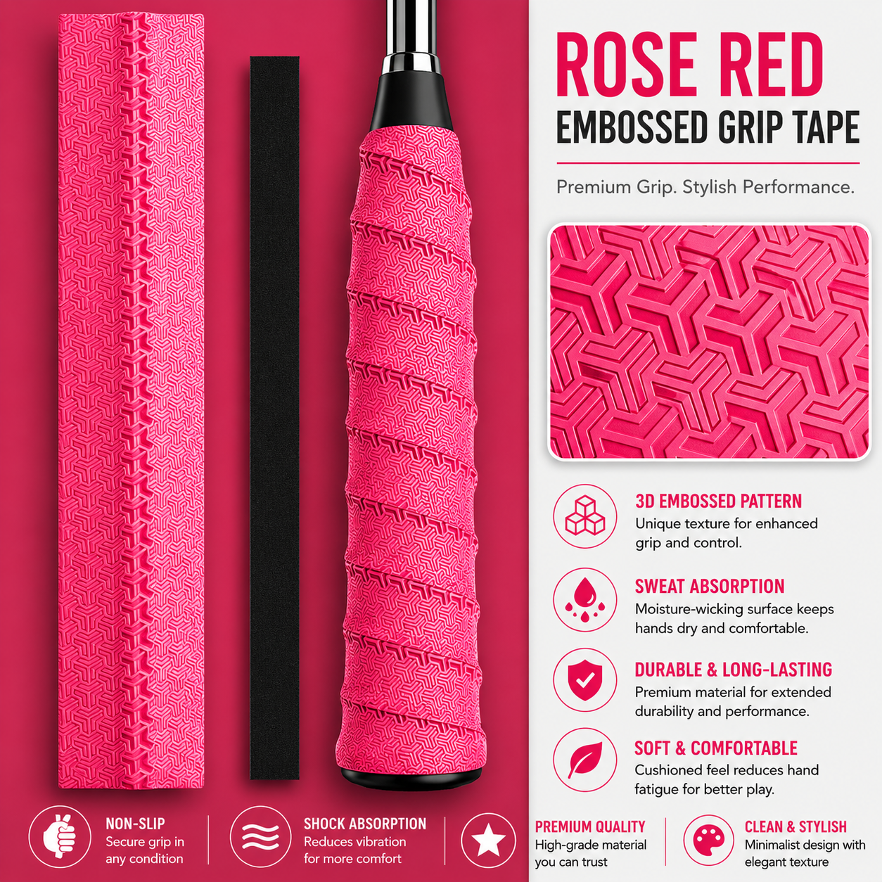 DragonGrip™ Premium Overgrip Tape