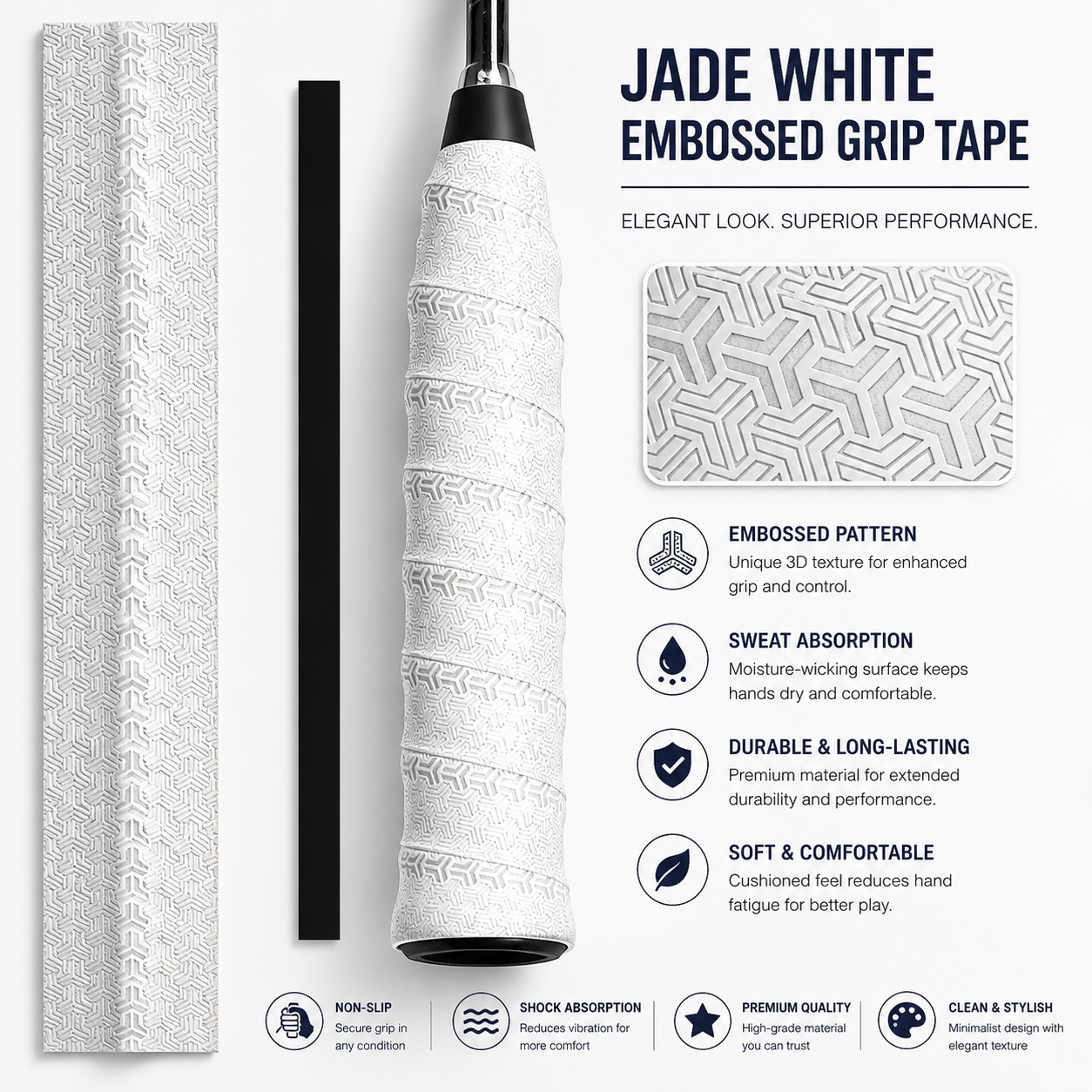 DragonGrip™ Premium Overgrip Tape