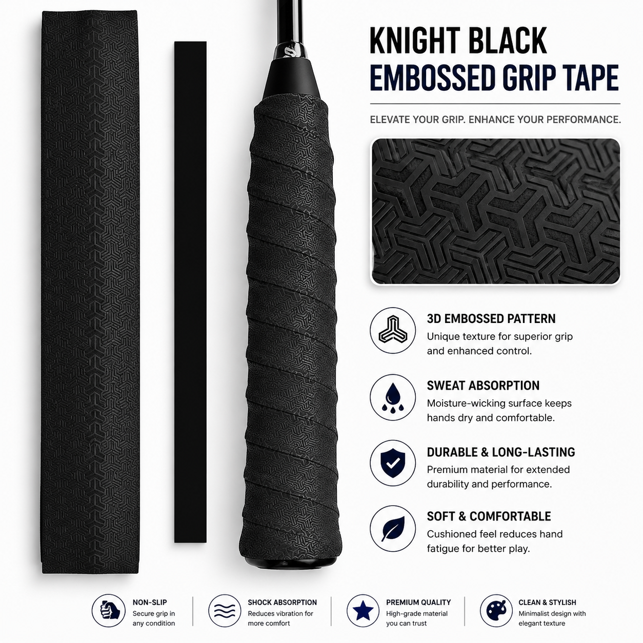 DragonGrip™ Premium Overgrip Tape